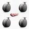 Service Caster 4'' Gray Heavy Duty Floor Safe Twin Wheel Casters Top Plate , 4PK SCC-TP02S100-TPR-GRY-4 - alternate 3